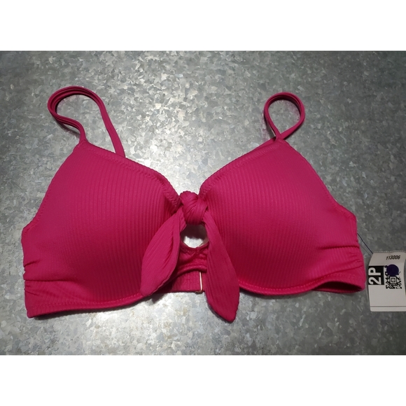 Shade & Shore Other - Bright Pink Bikini Top, Shade & Shore, Size 34B